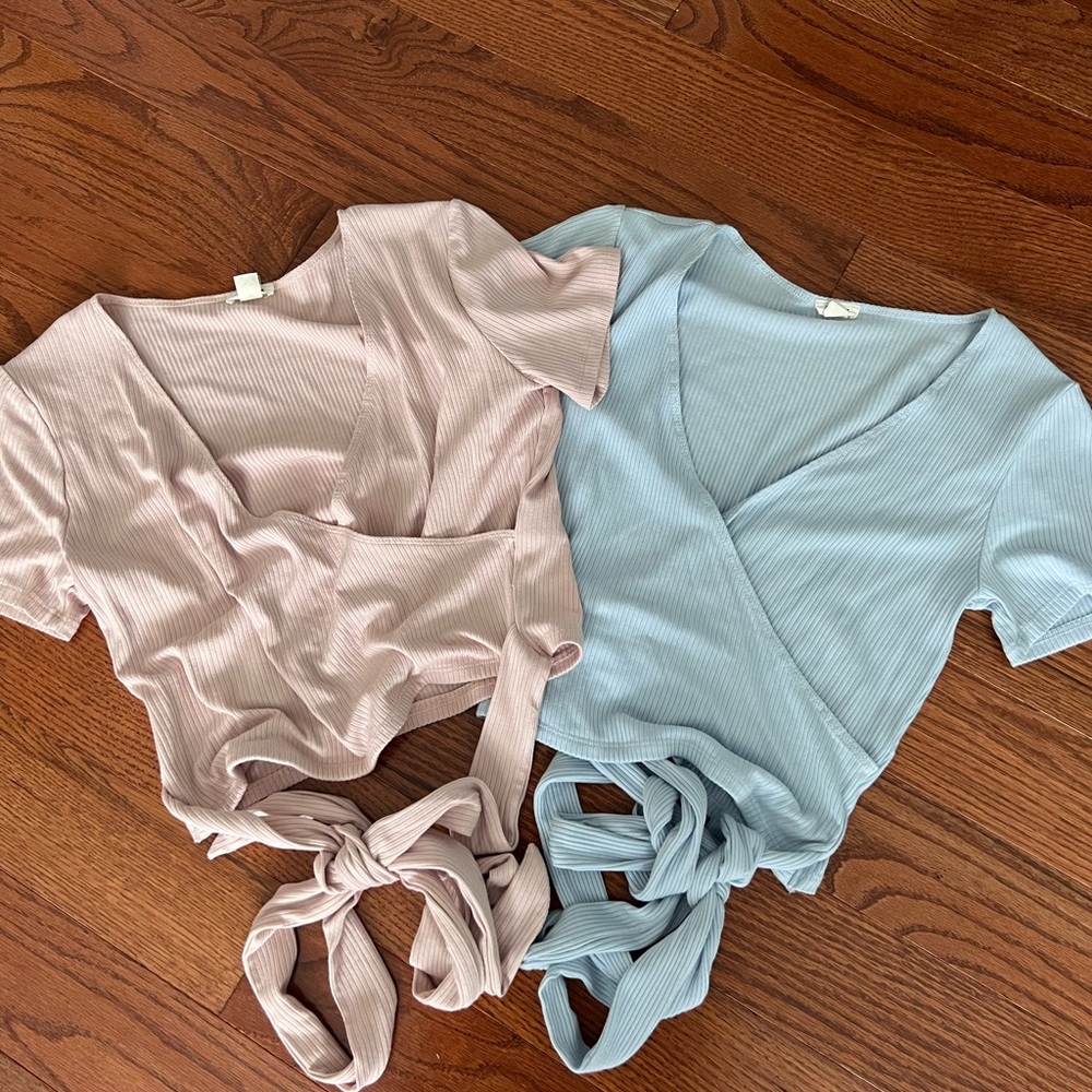 Two Garage Crop Wrap Around Top